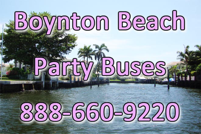 boynton beach party buses