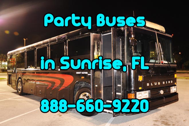 party buses in pompano beach