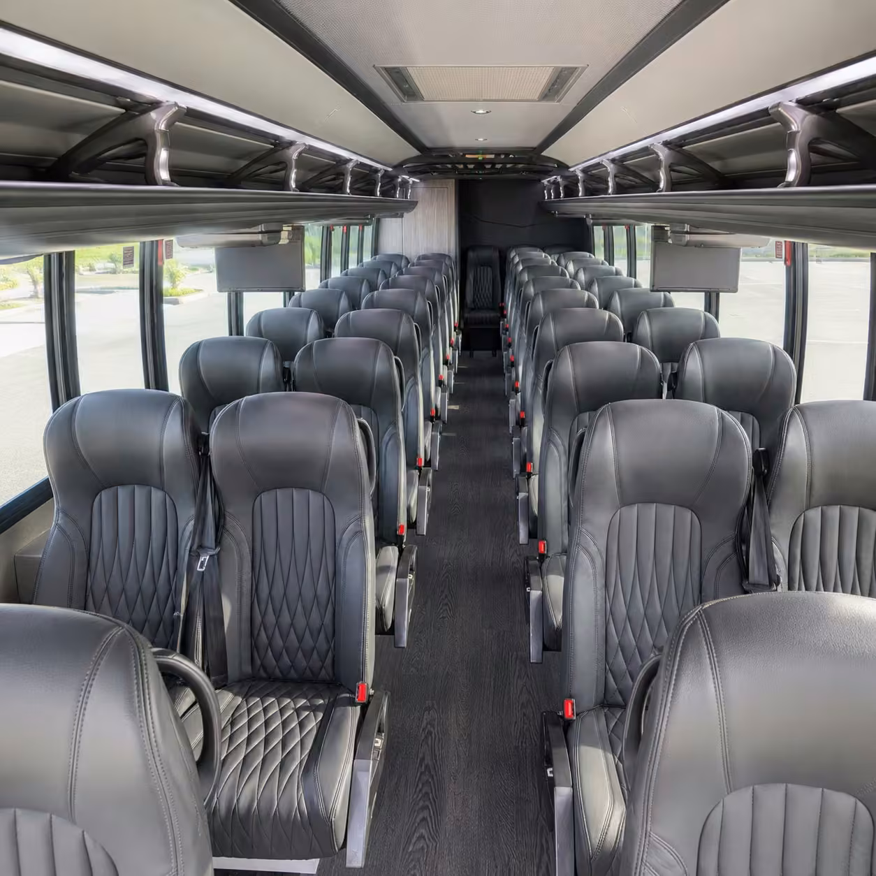 15 35 passenger minibus interior