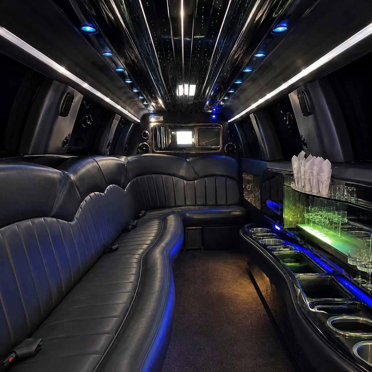 lincoln mkt limo interior