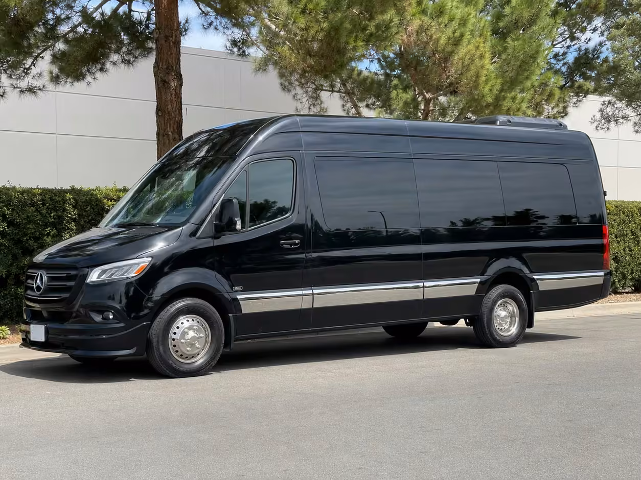 sprinter van rental with driver